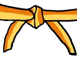 6 Kyu gelb-orange